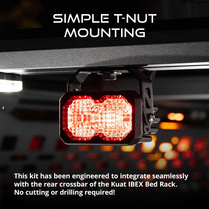 Diode Dynamics Stage Series LED Chase Light Kit for Kuat IBEX Bed Rack-thumbmail-5