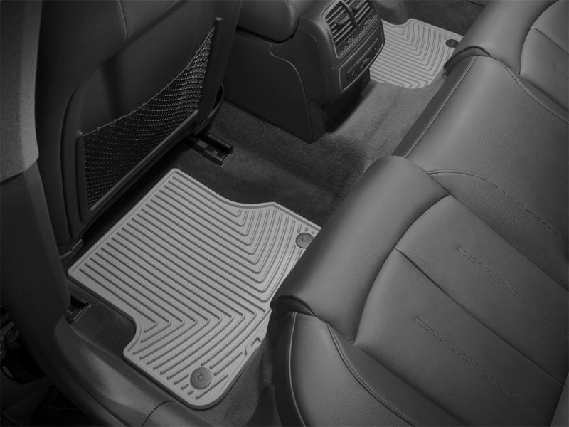 WeatherTech 12+ Audi A6/S6 Rear Rubber Mats - Grey-thumbmail-4