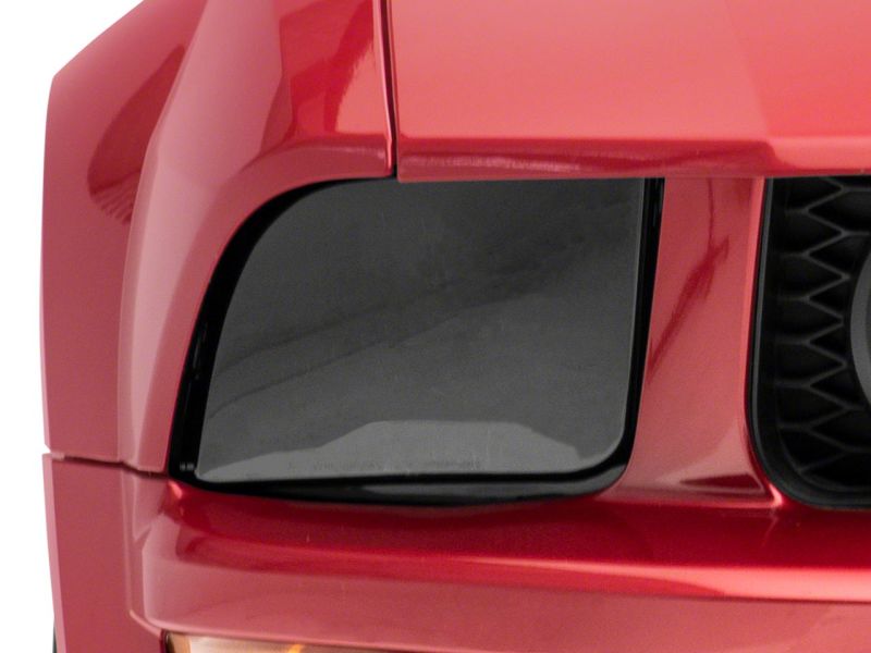 Raxiom 05-09 Ford Mustang Axial Series OEM Style Rep Headlights- Chrome Housing- Smoked Lens-thumbmail-8