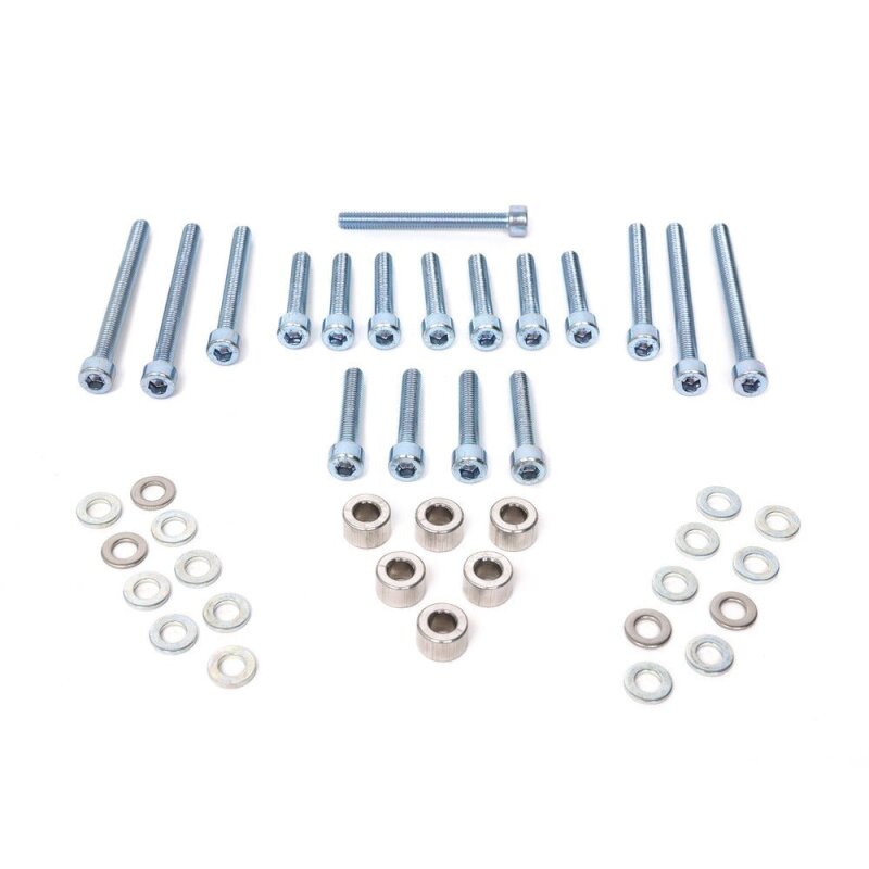 BLOX Racing Gen2 Hypertemp Plenum Spacer - 1/2in - 350Z-Hardware Kit Only-thumbmail-6