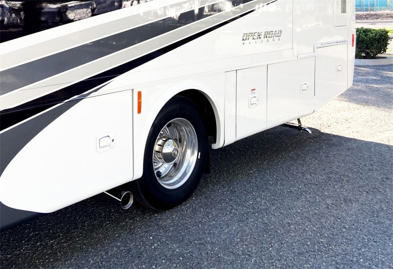 Gibson 16-22 Ford F53 Chassis  6.8L / 7.3L 3.5in Cat-Back Single Exhaust - Stainless-thumbmail-2