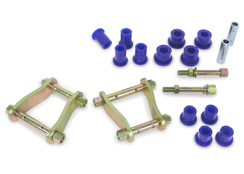 Superpro 05-15 Toyota Hilux 4WD Greasable Shackle and Bushing Kit-thumbmail-2