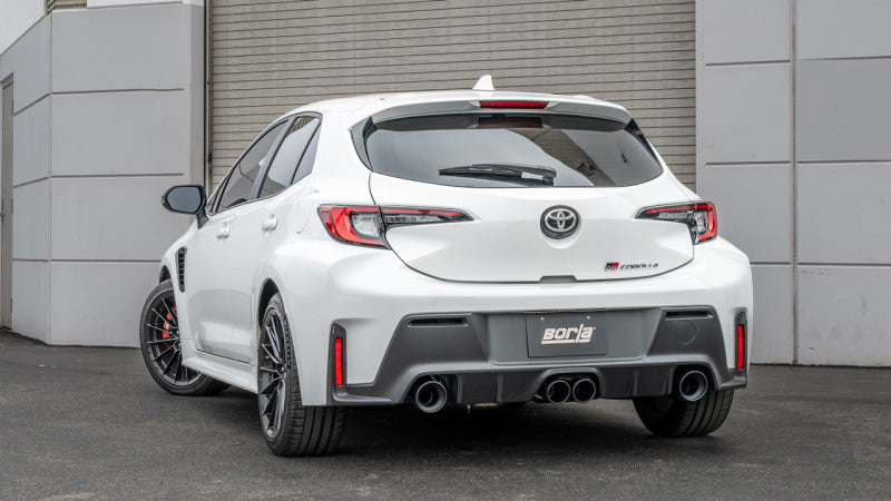 Borla 23-24 Toyota GR Corolla ATAK Cat Back System w/ Black Tips-thumbmail-3