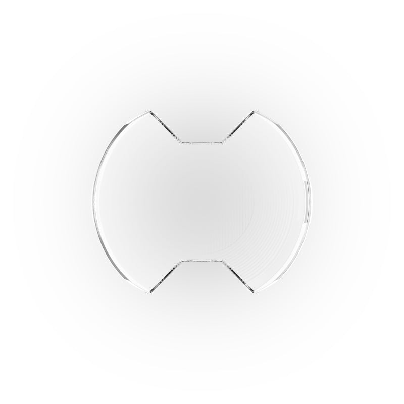 KC HiLiTES SlimLite 6in Light Shield - SAE Driving Beam - Clear-thumbmail-3