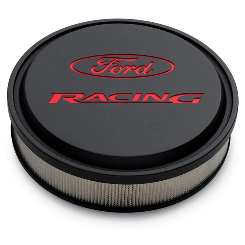 Ford Racing Black/Red Slant Edge Air Cleaner-thumbmail-1