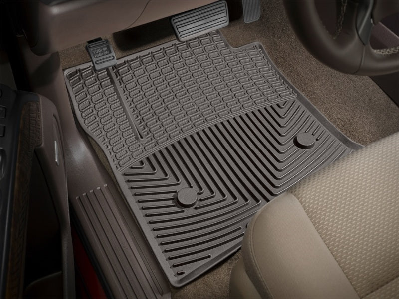 WeatherTech 2008-2014 Mercedes-Benz C-Class Front Rubber Mats - Cocoa-thumbmail-1
