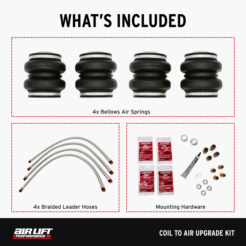 Air Lift 15-20 Acura TLX / 13-17 Honda Accord Coil to Air Upgrade Kit-thumbmail-6