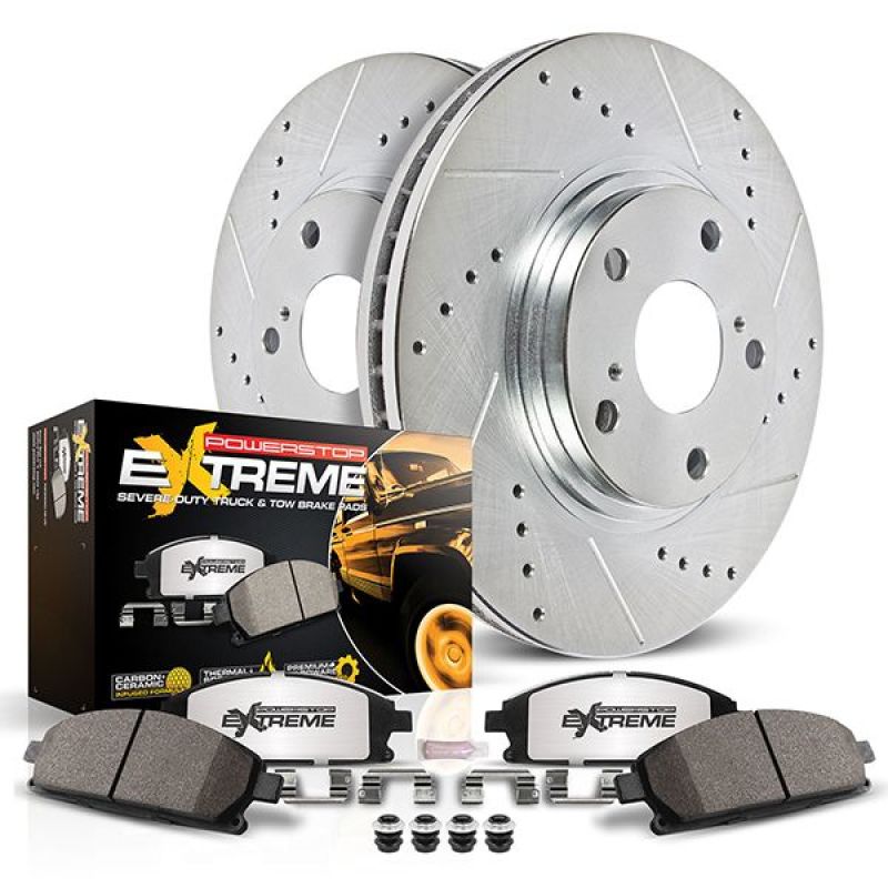 Power Stop 08-19 Ford E-450 Super Duty Rear Medium Duty Kit-thumbmail-1