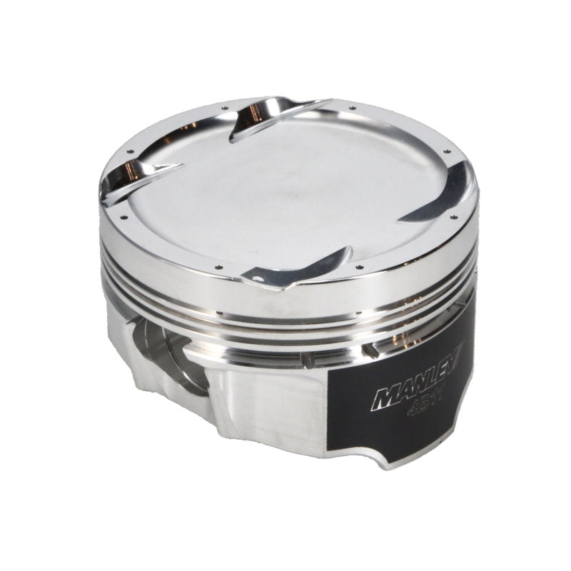 Manley 08+ Mitsubishi 4B11T 86mm STD -11cc Dome 9.0:1 CR Turbo Tuff Series Piston Set w/ Rings-thumbmail-8