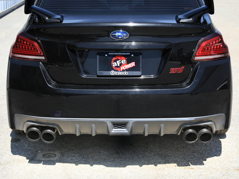 aFe Subaru WRX/STi 15-21 H4-2.0/2.5L Takeda 3in to 2-1/2in Stainless Cat-Back Exhst Crbn Fiber Tip-thumbmail-5