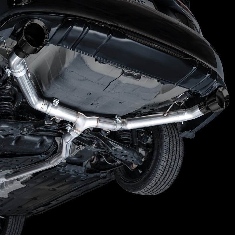 AWE Tuning 22+ Honda Civic Si/Acura Integra Track Edition Catback Exhaust - Dual Diamond Black Tips-thumbmail-9