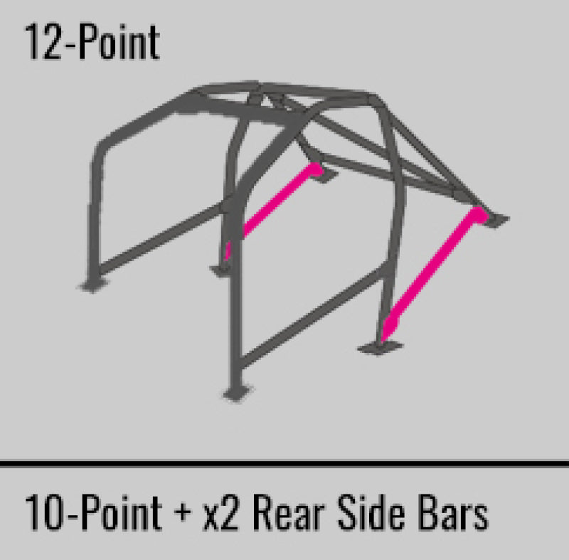 Cusco Steel Roll Cage 12 Point 2 Passenger Through Dash 2015 Subaru WRX / STI-thumbmail-1