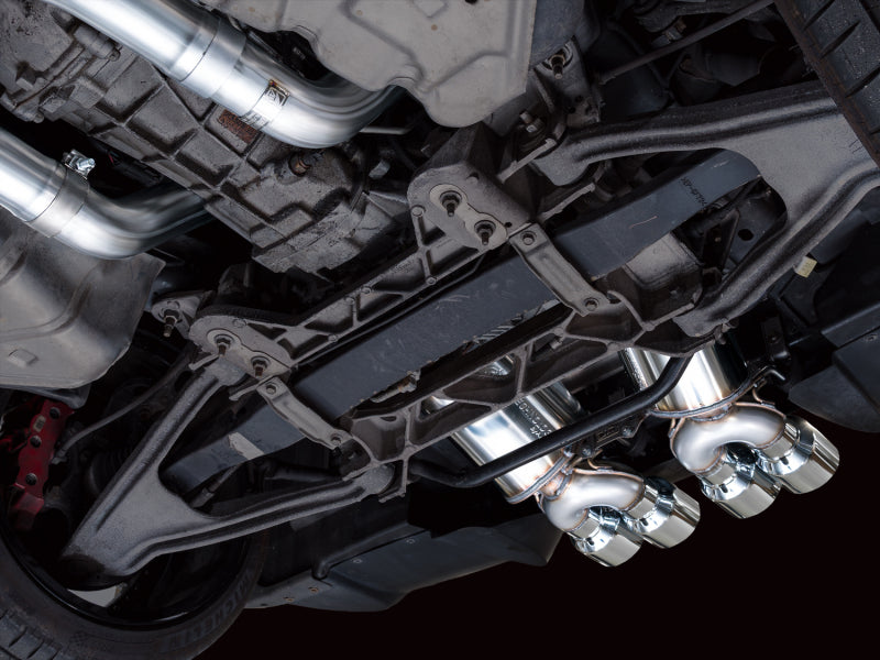 AWE Tuning C6 Chevrolet Corvette Z06/ZR1 Touring Edition Axle-back Exhaust w/ Chrome Silver Tips-thumbmail-9