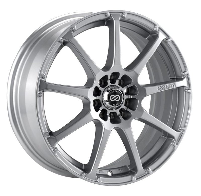 Enkei EDR9 18x7.5 5x105/110 38mm Offset 72.6 Bore Dia Silver Wheel-thumbmail-1