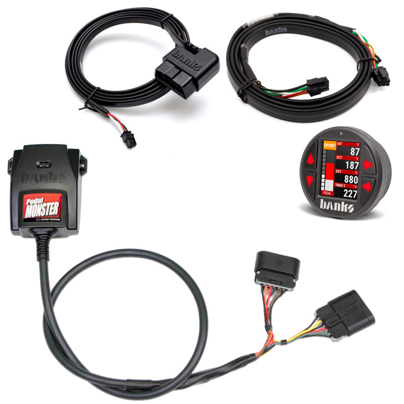 Banks Power Pedal Monster Kit Aptiv GT 150 6 Way With iDash Pro-thumbmail-3