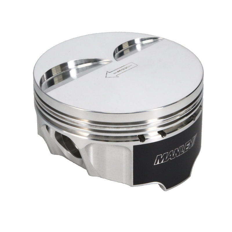 Manley Chevrolet LS 4.065in Bore 1.304in CD 4CC Platinum Series Dish Piston - Set of 8-thumbmail-1