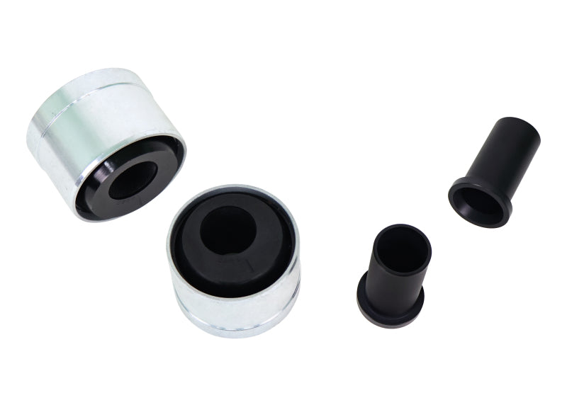Whiteline 2009+ Nissan 370Z / Z Lower Control Arm - Inner Rear Bushing Kit (Double Offset)-thumbmail-2