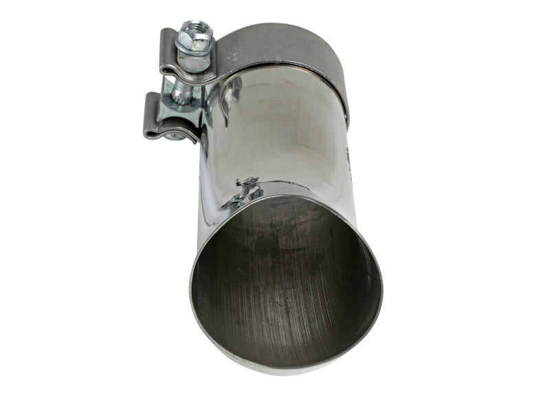 aFe MACH Force-Xp 304 Stainless Steel Clamp-on 2.5in Exhaust Tip - Polished-thumbmail-6
