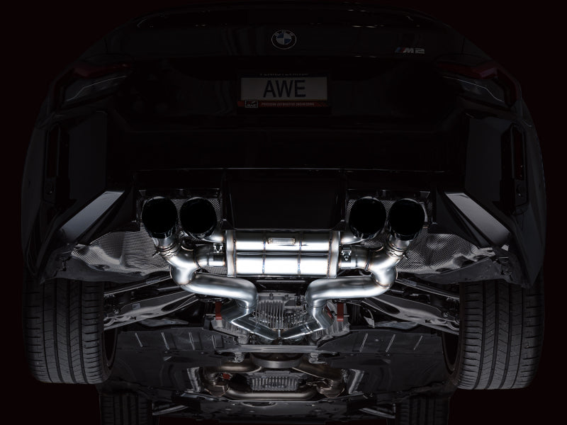 AWE Tuning 23-24 BMW G87 M2 SwitchPath Edition Exhaust - Diamond Black Tips-thumbmail-12
