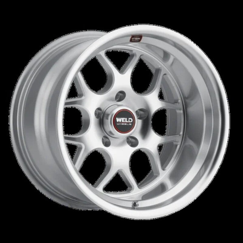Weld Solana 20x9.5 / 6x135 / ET25 / 6.23 BS / 87.1 Bore - Gloss Silver Machined Wheel-thumbmail-1