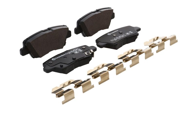 Brembo OE 21-22 Hyundai Accent/19-24 Nexo/2016 Sonata/2019 Sonata PRIME Low-Met Brake Pad - Rear-thumbmail-21