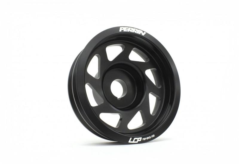 Perrin 93+ Impreza (WRX/STi) Crank Pulley - Black (w/AC)-thumbmail-7