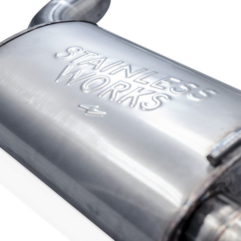 Stainless Works 2024 Mustang GT Catback Dual Tips Legend Sound H-Pipe Performance Connect Exhaust-thumbmail-4