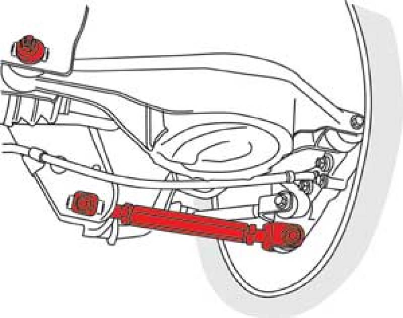 SPC Performance 09+ Nissan 370Z / 08-13 Infiniti G37 Rear Adjstbl Camber Arms w/Toe Cams&Lock Plates-thumbmail-2