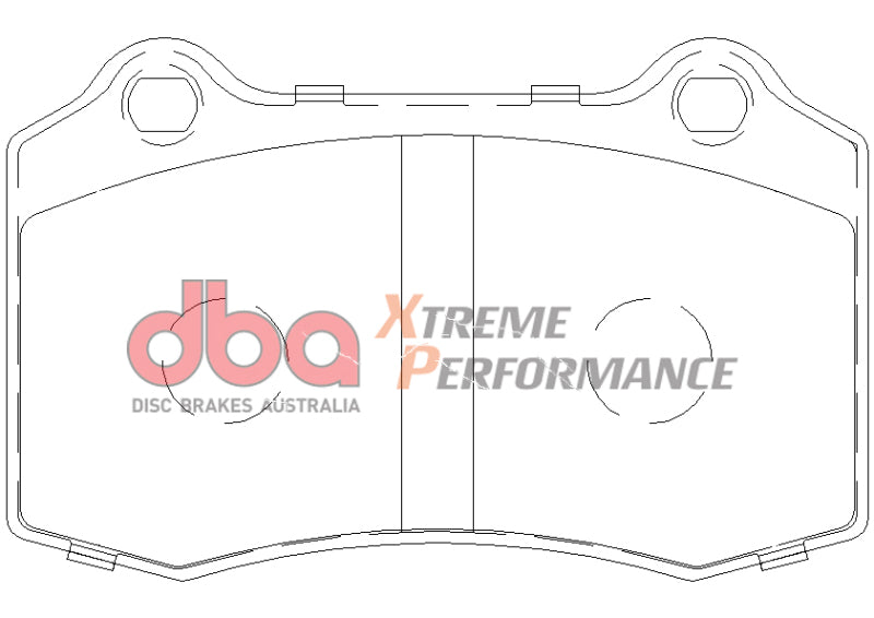 DBA 92-02 Dodge Viper Front XP Performance Brake Pads-thumbmail-4