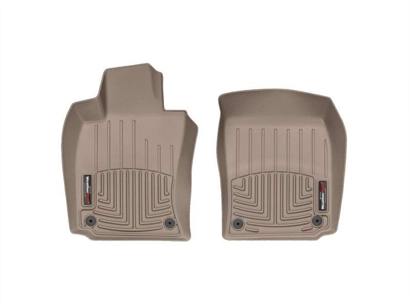 WeatherTech 10+ Porsche Panamera Front FloorLiner - Tan-thumbmail-2