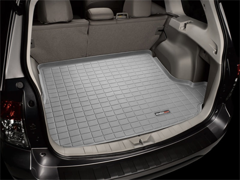 WeatherTech 13+ Hyundai Santa Fe Cargo Liners - Grey-thumbmail-2
