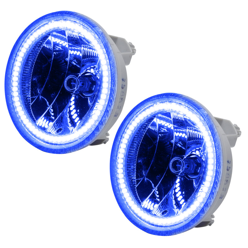 Oracle 10-13 Chevrolet Camaro LED Fog Light Halo Kit - Blue-thumbmail-3