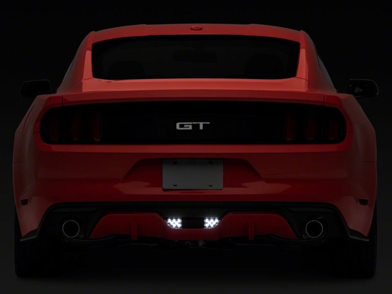Raxiom 15-17 Ford Mustang Axial LED Reverse Light w/ Running Light Triple Flash Brake Light- Smoked-thumbmail-9