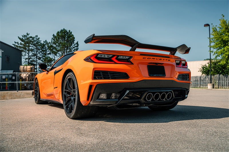 Corsa 2023 Chevrolet Corvette C8 Z06 3in Valved Cat-Back Exhaust Muffler Delete Track System w/o Tip-thumbmail-4