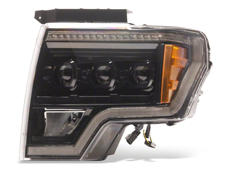 Raxiom 09-14 Ford F-150 CXR Series LED Projector Headlights- Black Housing- Clear Lens-thumbmail-12