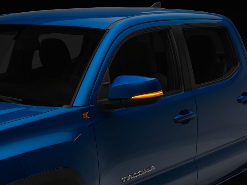 Raxiom 16-23 Toyota Tacoma Axial Series Amber LED Mirror Lights- Clear-thumbmail-8