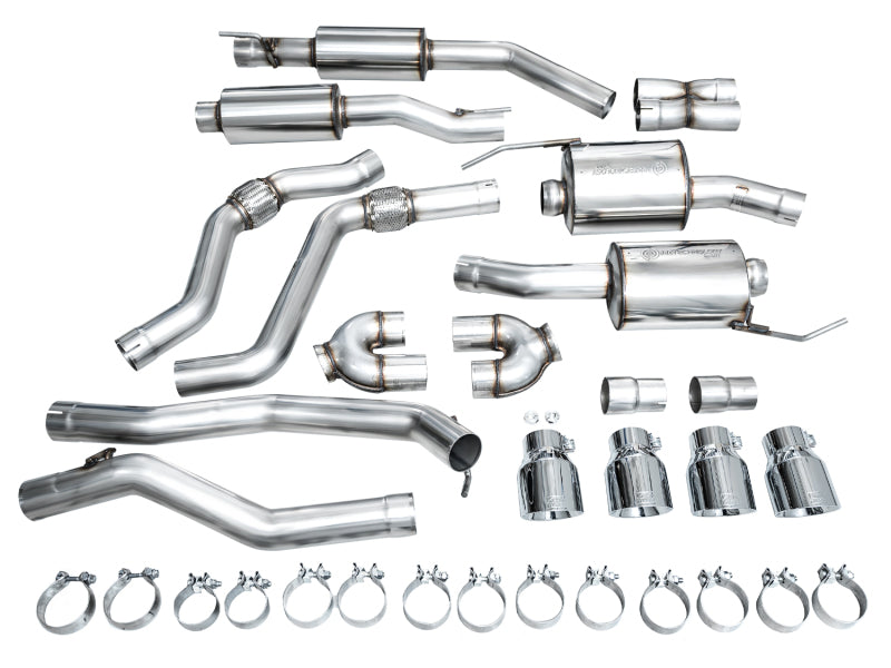 AWE Tuning 2020+ Ford Explorer ST Touring Edition Exhaust w/ Chrome Silver Tips-thumbmail-19