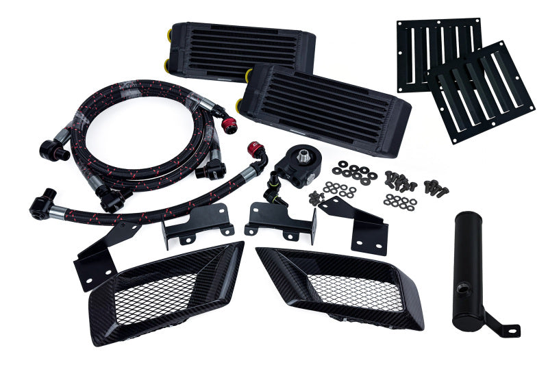 CSF 2023+ Honda Civic Type R FL5 High-Performance Dual Engine Oil Cooler Kit-thumbmail-1