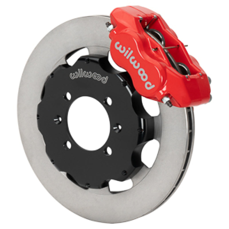 Wilwood Forged Dynalite Front Hat Kit 11.75in Rotor Red Caliper 90-05 Miata-thumbmail-1