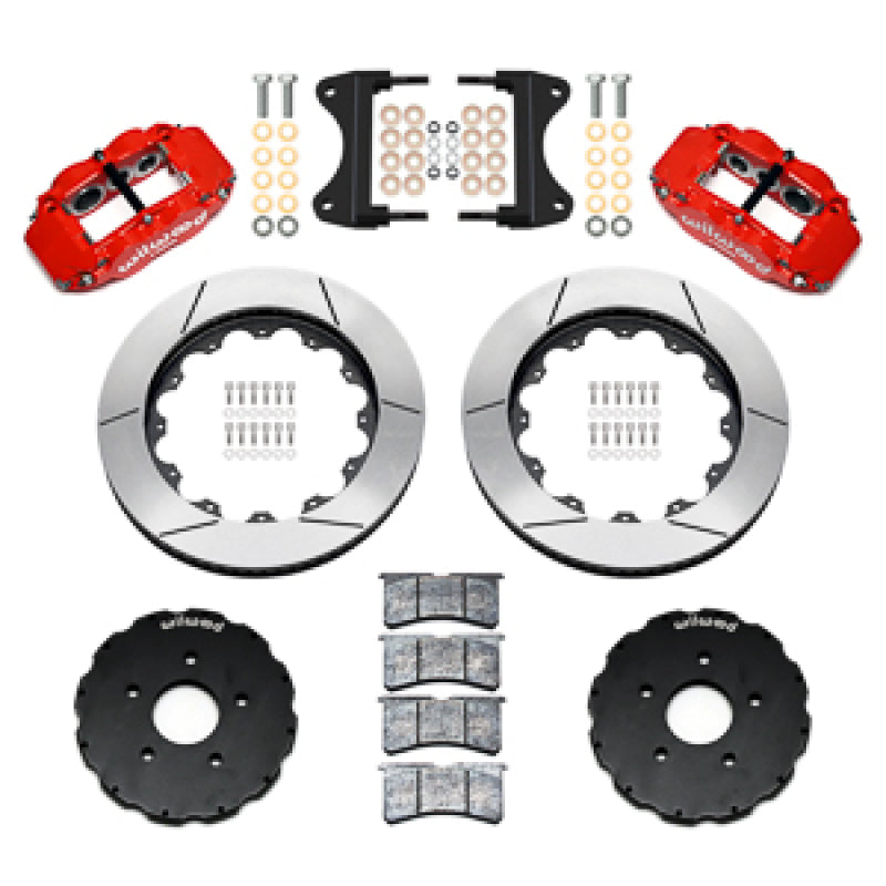 Wilwood kit front FNSL6R C7 vette 2014-UP 14.00 rotor GT red-thumbmail-1