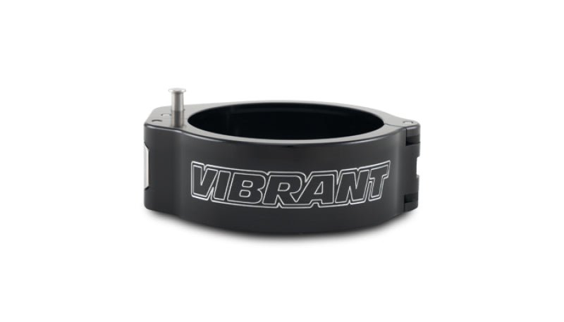 Vibrant 2in O.D. Aluminized HD 2.0 Clamp - Anodized Black (Clamp Only)-thumbmail-1