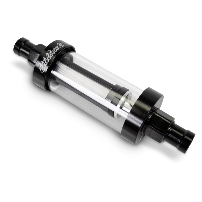 Edelbrock 3/8in i.d. Hose Clear View Fuel Filter-thumbmail-3