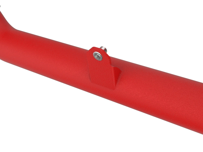 aFe 22-23 Ford Explorer BladeRunner Aluminum Hot and Cold Charge Pipe Kit - Red-thumbmail-4