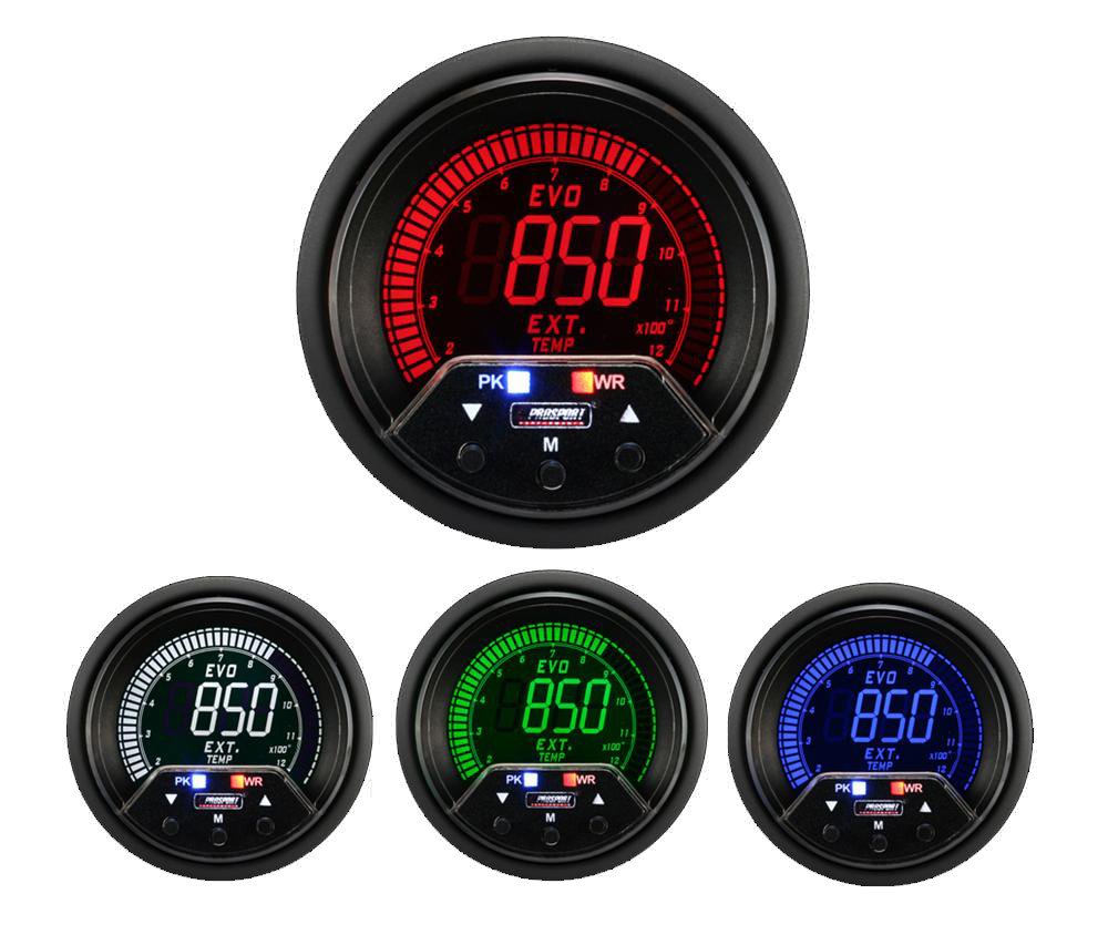 2-3/8" Premium Evo Electrical Exhaust Gas Temperature Gauge-thumbmail-1