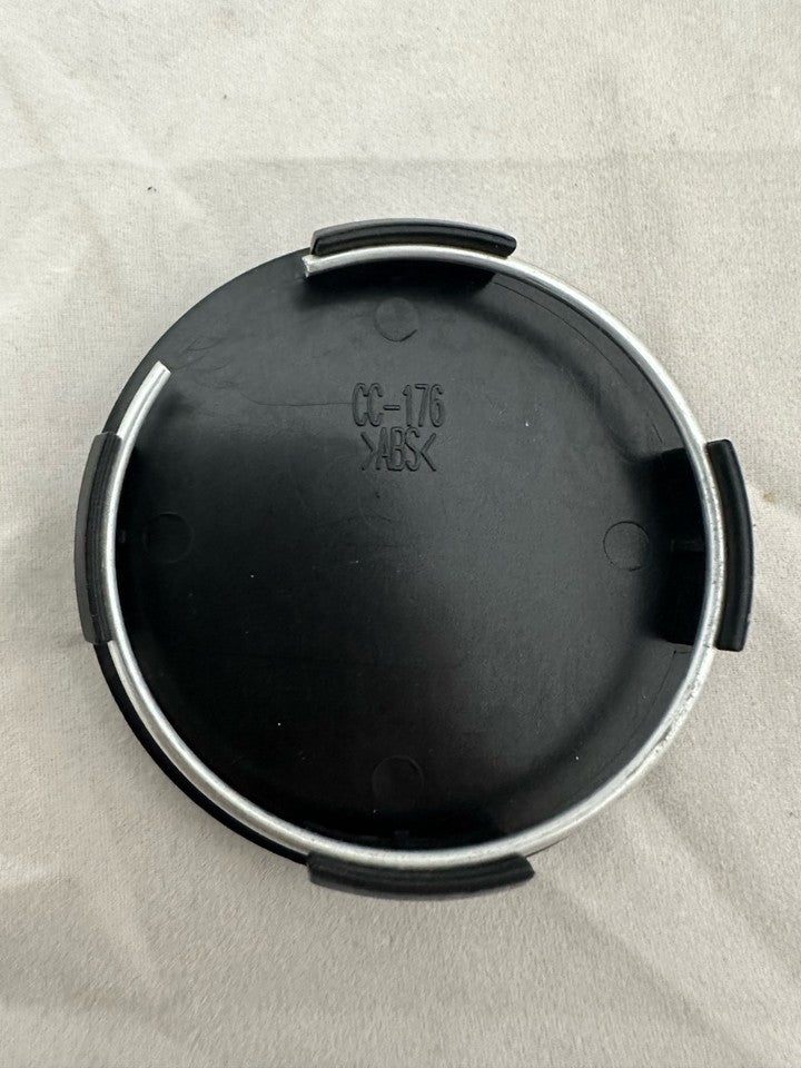 Enkei A476-CAPBK black center cap rear and retaining ring