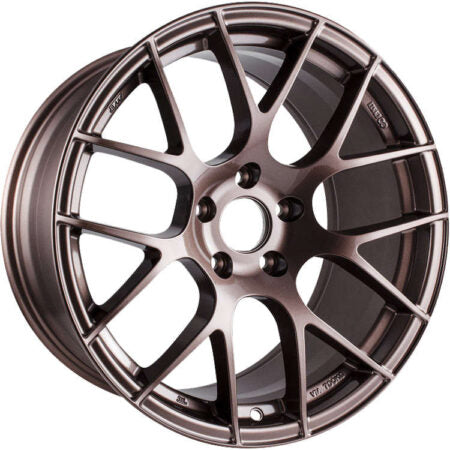 Enkei Raijin 18x8 bronze wheel, part 467-880-6540BP, front view