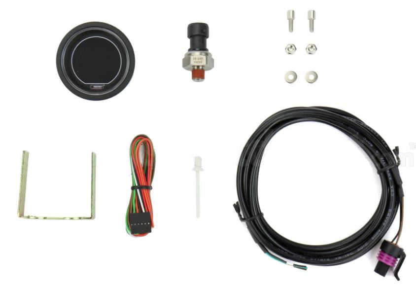 2-1/16" Evo Electrical White and Green Fuel Pressure Gauge-thumbmail-3