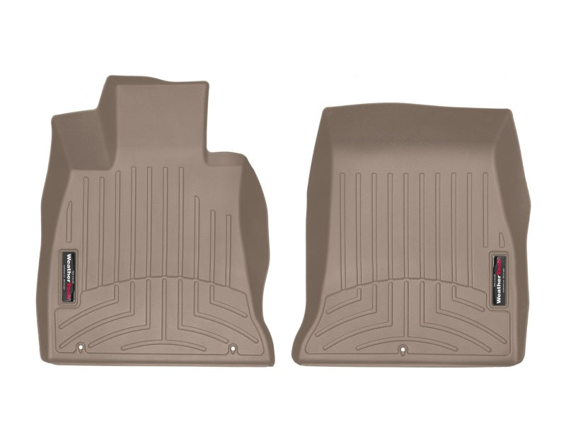 WeatherTech 2018+ Kia Stinger Front FloorLiner - Tan-thumbmail-2