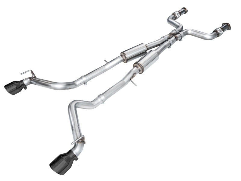 AWE 2023 Nissan Z RZ34 RWD Track Edition Catback Exhaust System w/ Diamond Black Tips-thumbmail-1