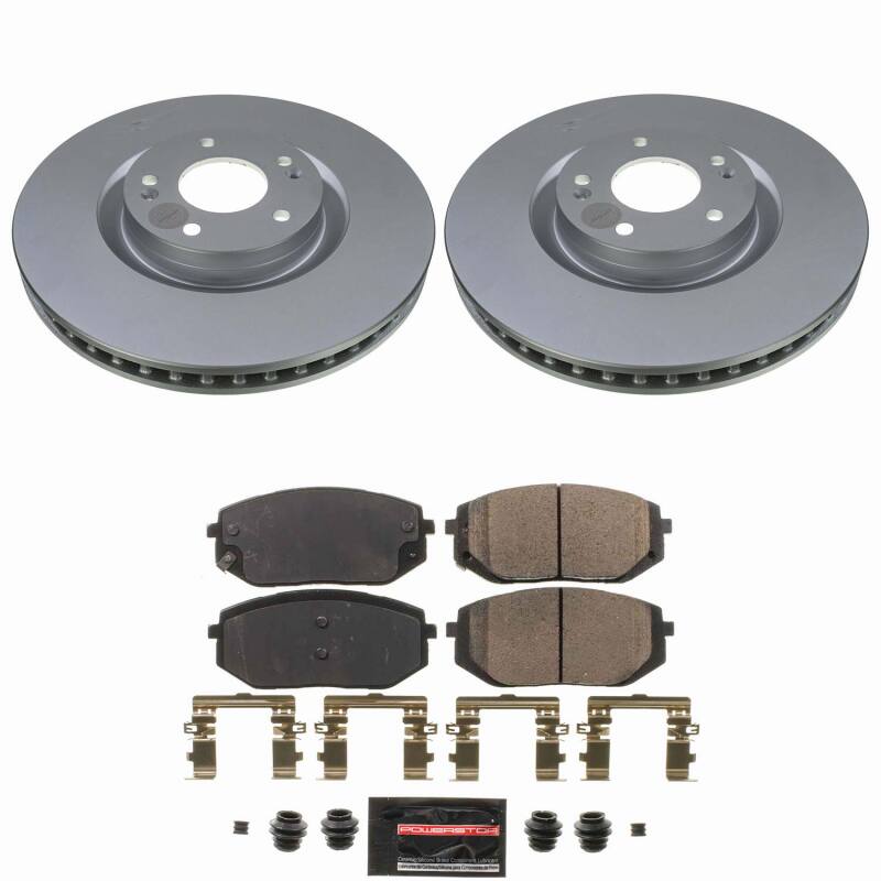 Power Stop 22-26 Hyundai Tucson Front Z23 Coated Brake Kit-thumbmail-1